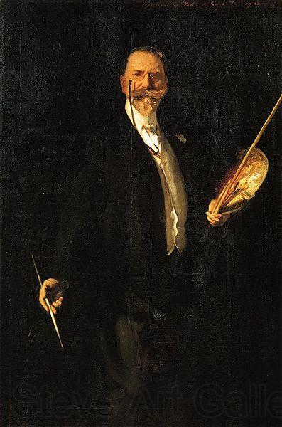 John Singer Sargent Portrait of William Merritt Chase Norge oil painting art